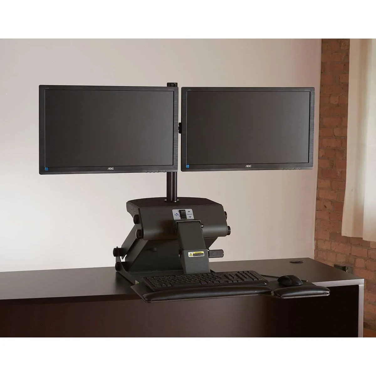 HealthPostures 6912 Dual Monitor with Articulating Arm (only)