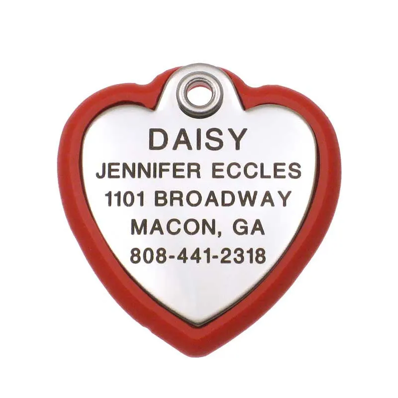 Heart Frame Tag