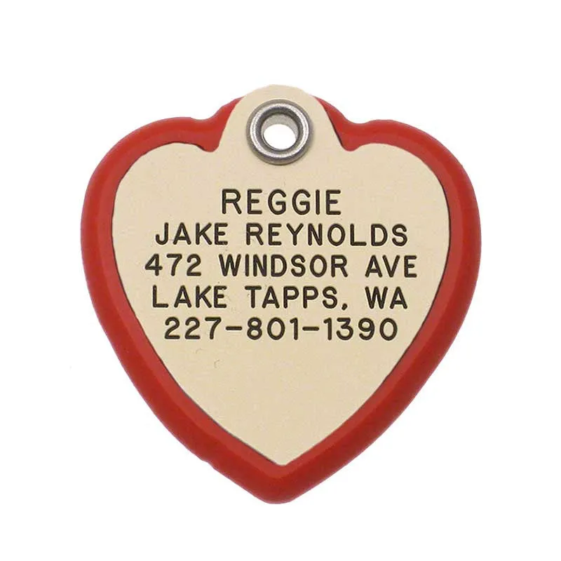 Heart Frame Tag