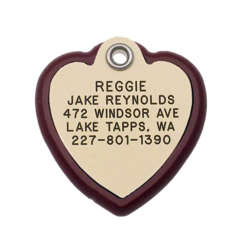 Heart Frame Tag