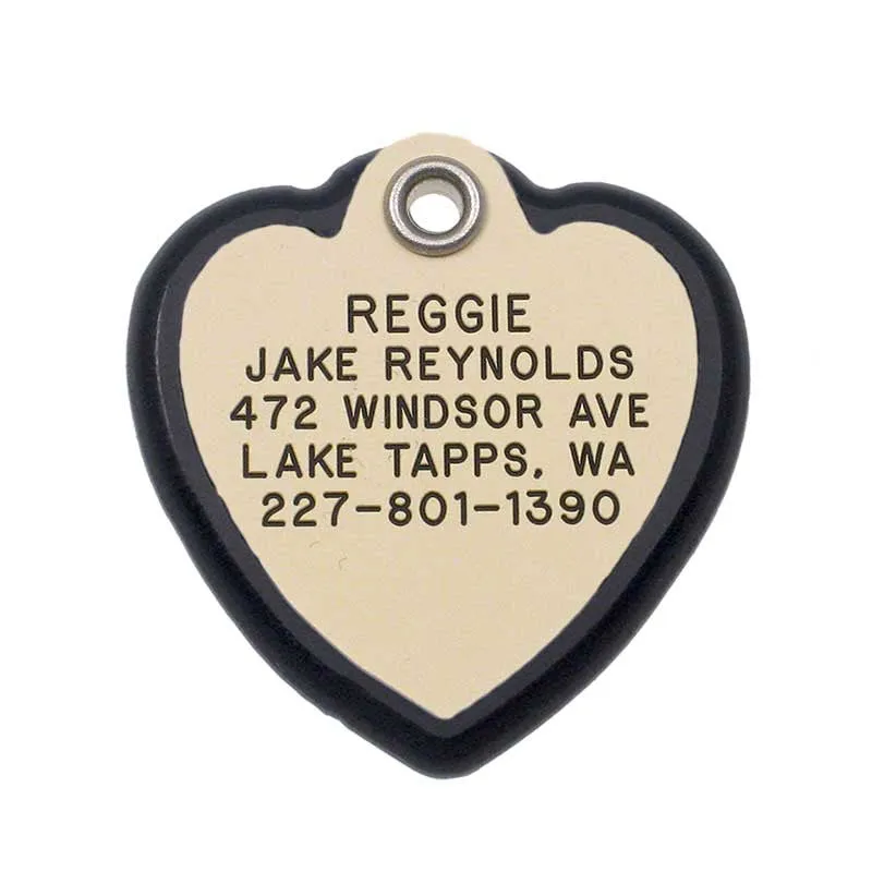 Heart Frame Tag
