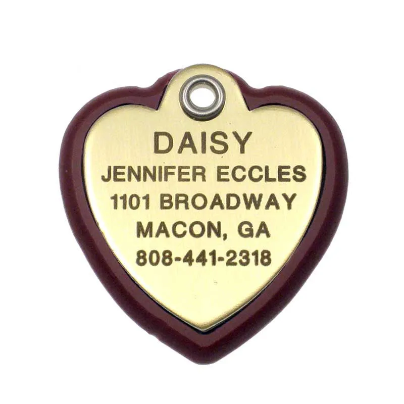 Heart Frame Tag