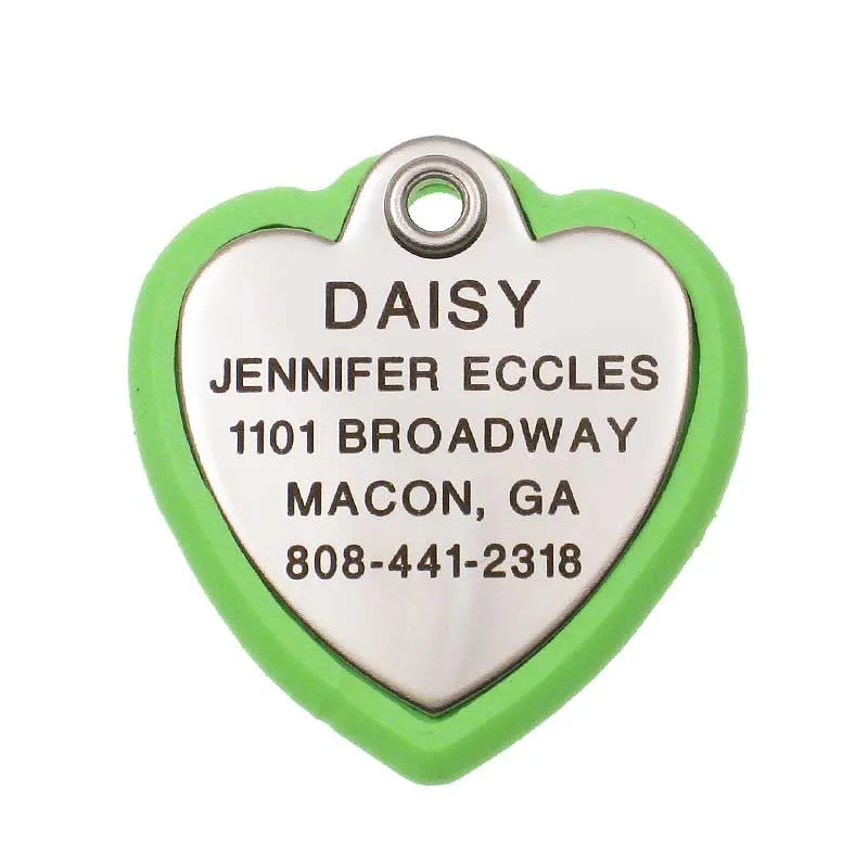 Heart Frame Tag
