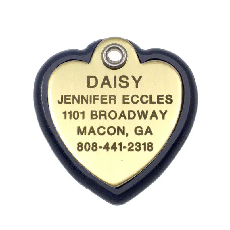 Heart Frame Tag
