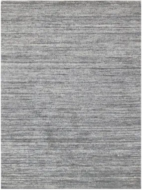 Heaven Modern Silver Hand-Woven Rug 2'x3'