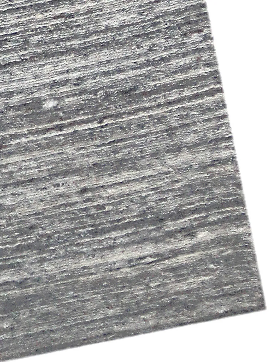 Heaven Modern Silver Hand-Woven Rug 8'x10'