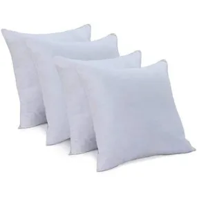 Hollowfibre Bounce Back Cushion Insert for Sofa and Bed – Pack of 4