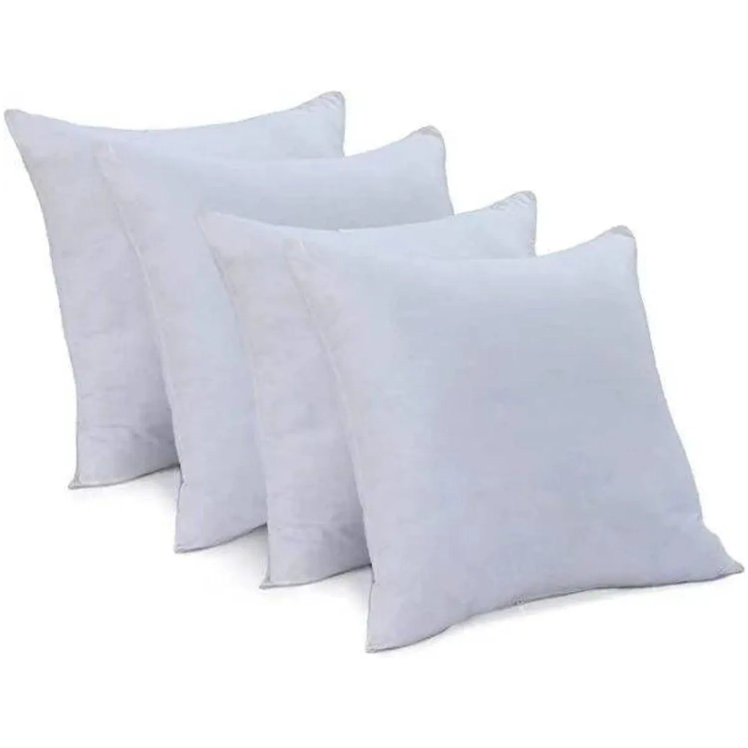Hollowfibre Bounce Back Cushion Insert for Sofa and Bed – Pack of 4