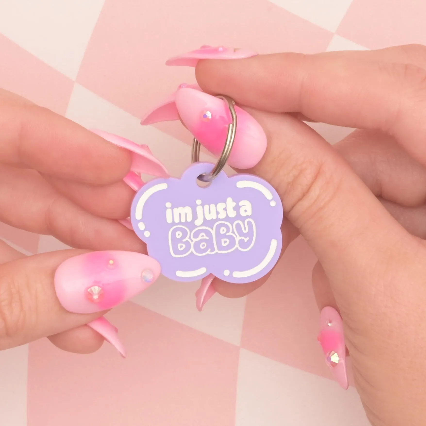 Im Just a Baby Personalized Pet Tag