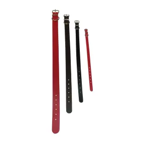 K9 Plain Leather Dog Collar