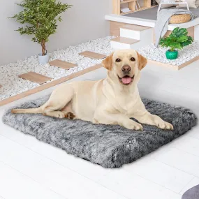LARGE Dog Beds Mat Pet Calming Memory - Charcoal