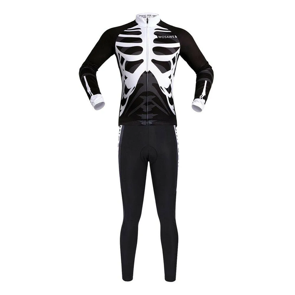 Long Sleeve Cycling Jersey Sets Breathable 4D Padded Pants Sportswear Mountain Bicycle Bike Apparel Cycling Clothing