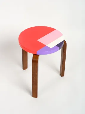 LTD ED FNC Artek Stool 60, Navy 02