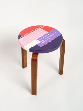 LTD ED FNC Artek Stool 60, Navy 03