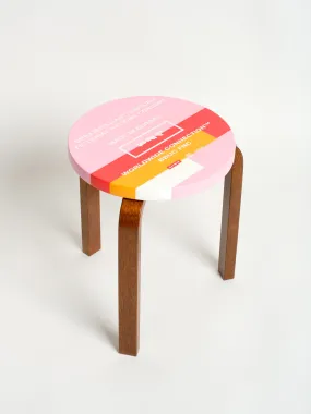 LTD ED FNC Artek Stool 60, Rose 03
