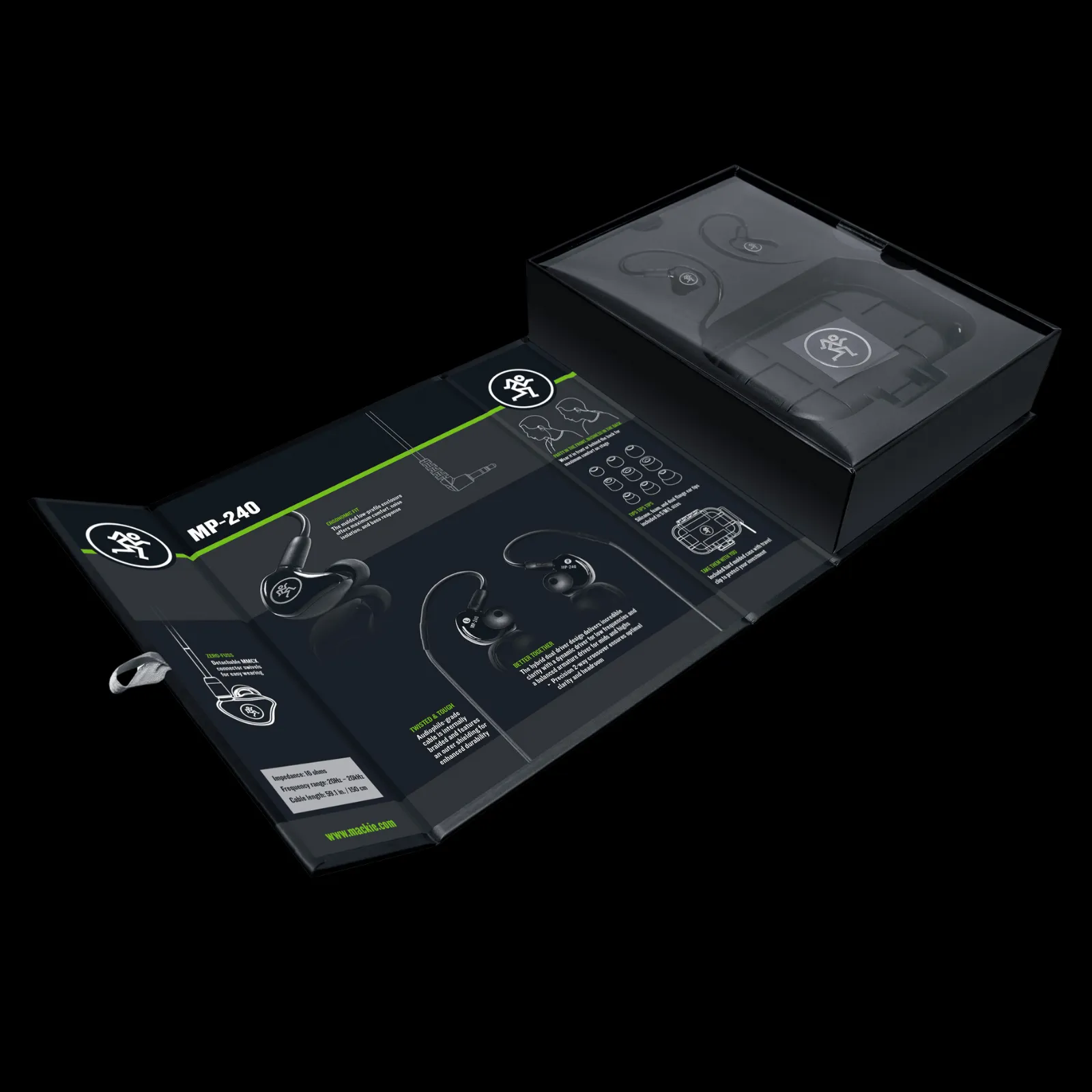 Mackie Hybrid Dual Driver Pro In-Ear Monitors