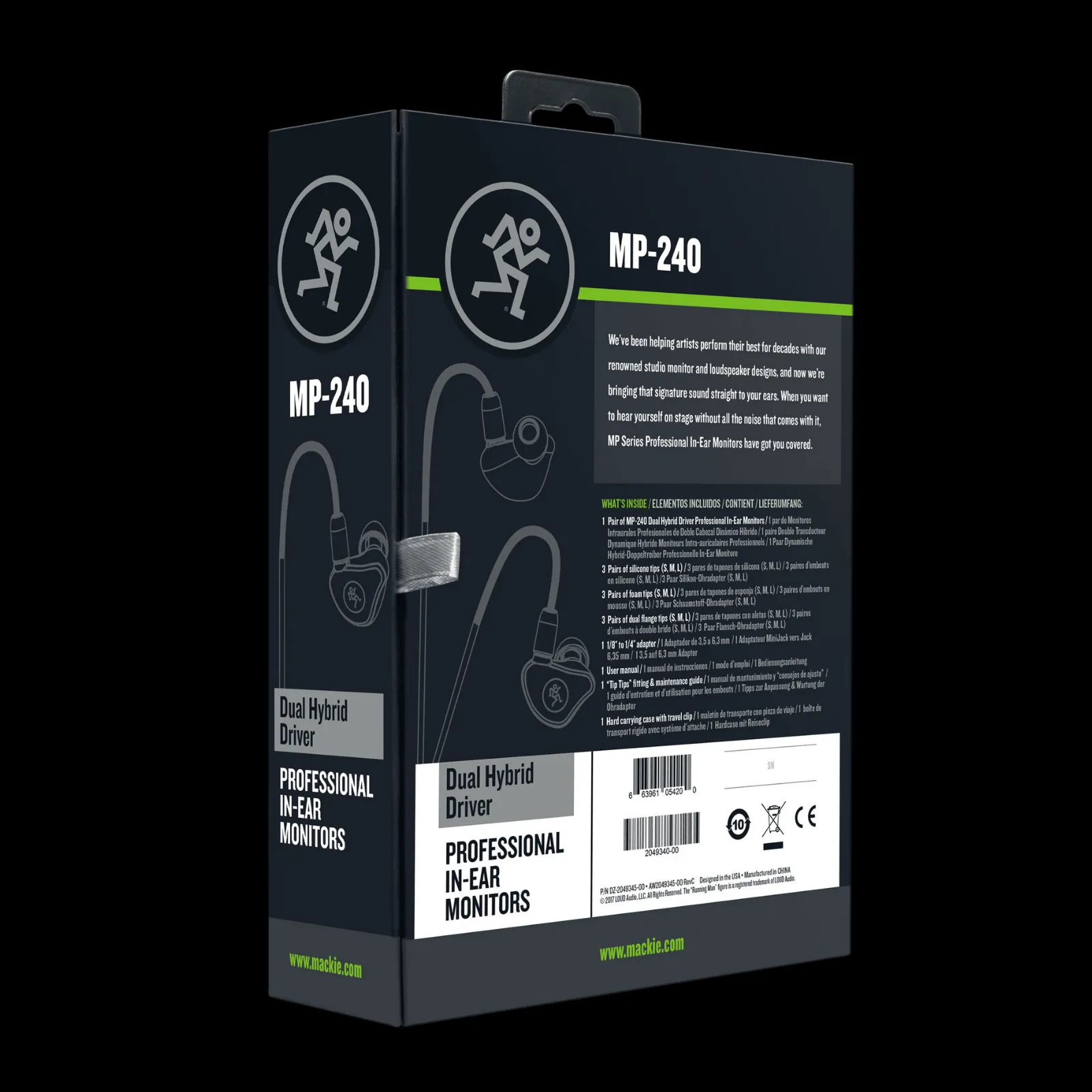 Mackie Hybrid Dual Driver Pro In-Ear Monitors