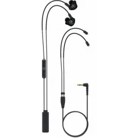 Mackie MP-240 BTA Dual Hybrid Driver In-Ear Monitors with Bluetooth