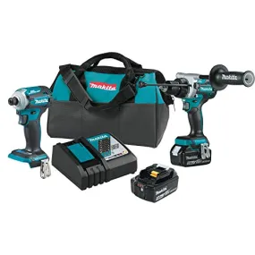 Makita 18V (XT288T) LXT Lithium‑Ion Brushless Cordless 2 Pc. Combo Kit