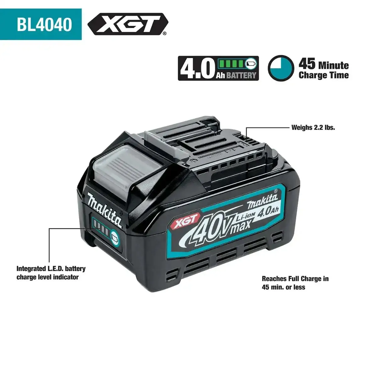 Makita 40V max XGT Brushless Cordless 7" Polisher Kit