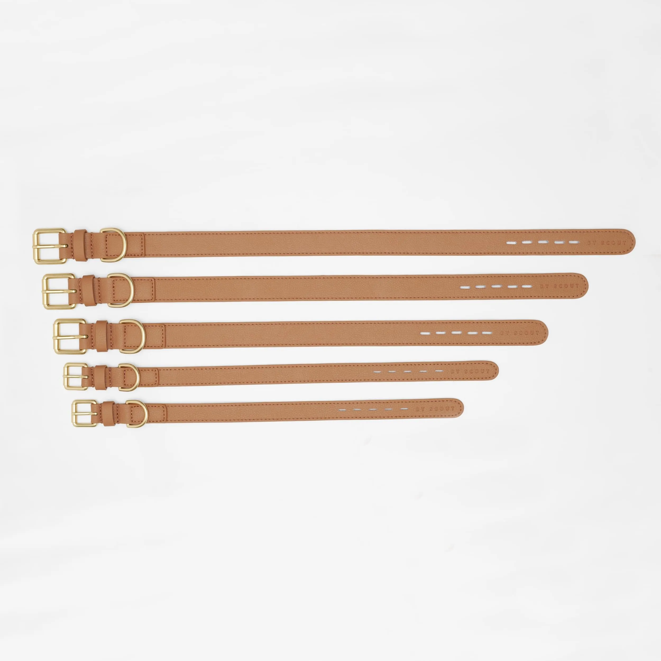 Mela Basic Collar - Cognac