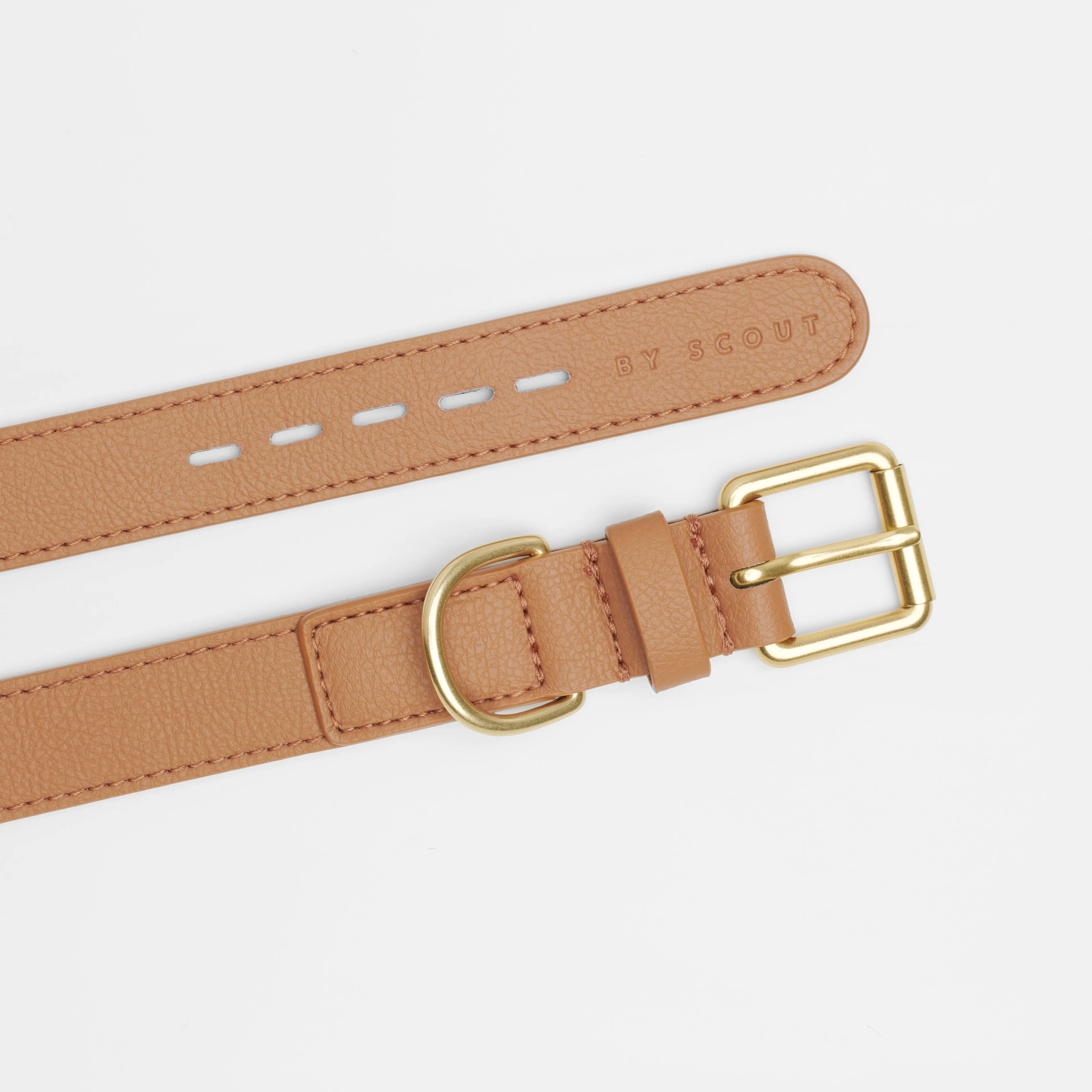 Mela Basic Collar - Cognac