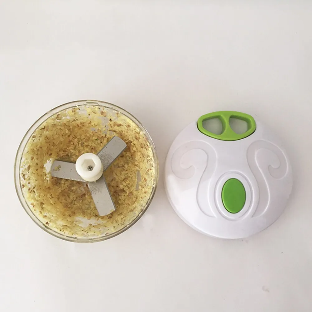 Mini Hand Manual Meat Grinder Mini Chopper Design Pull the Rope Garlic Cutter Vegetable Fruit Twist Shredder Kitchen Tools