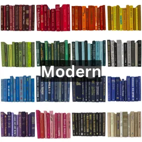 Modern Decorative Books by color & foot | Choose your colors | Designer Decor
