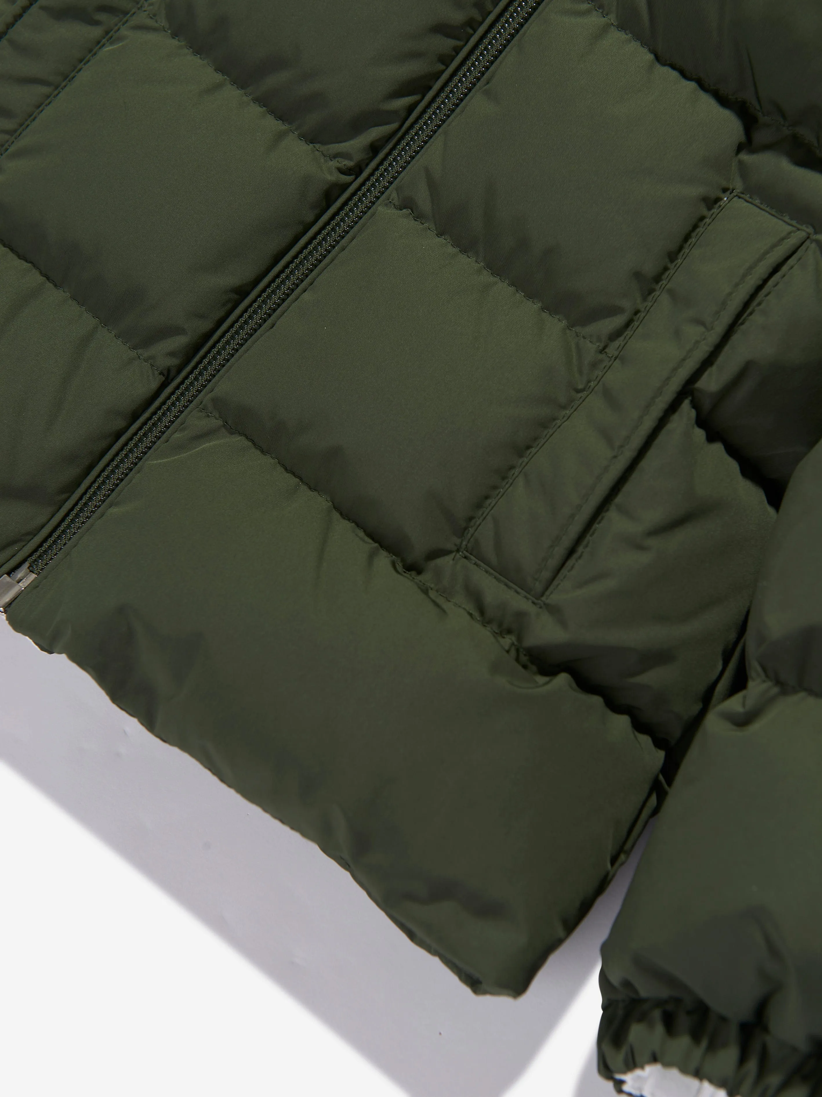 Moncler Enfant Baby Boys Down Padded Eric Jacket in Green