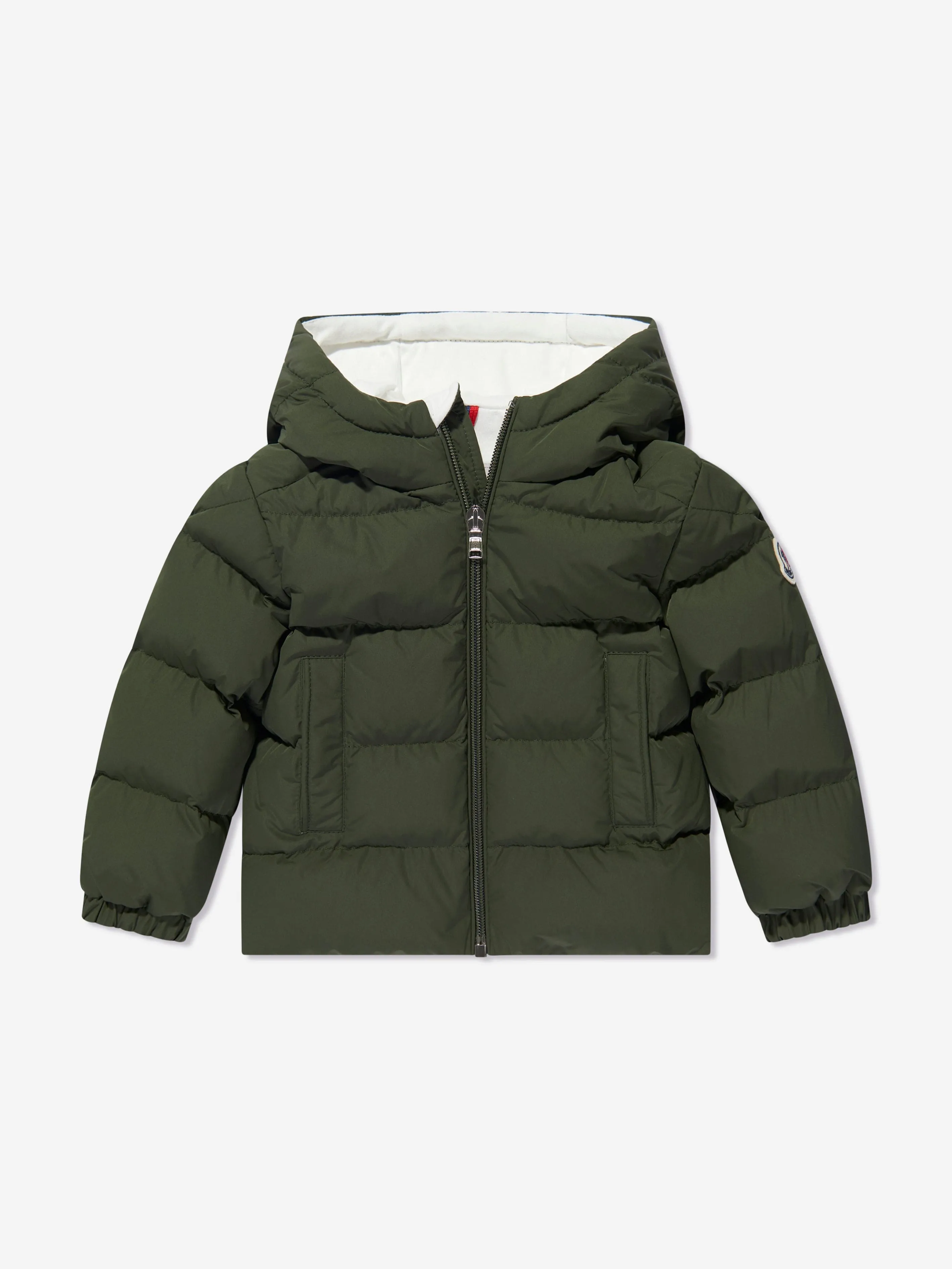 Moncler Enfant Baby Boys Down Padded Eric Jacket in Green
