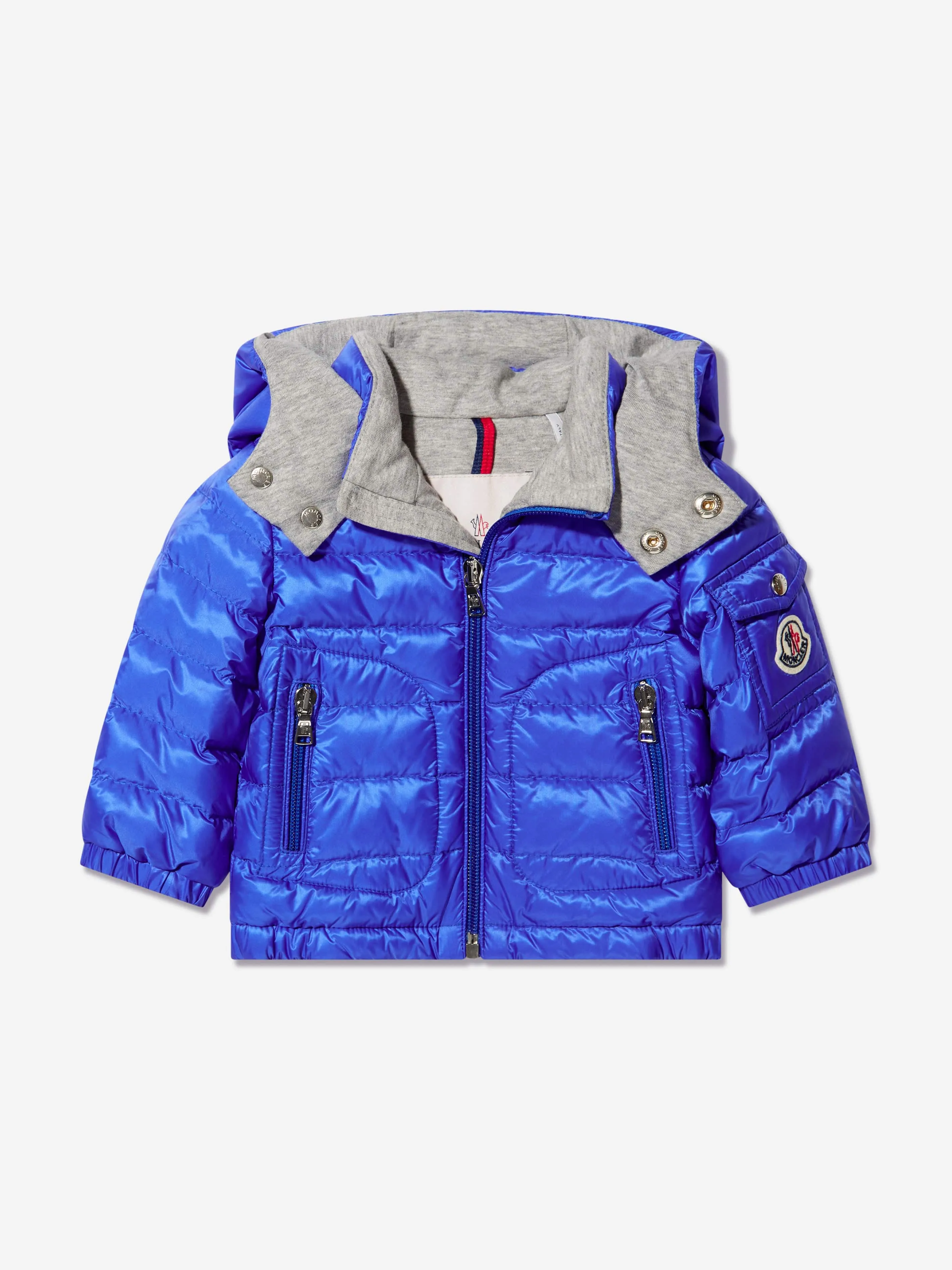 Moncler Enfant Baby Boys Down Padded Lauros Jacket in Blue