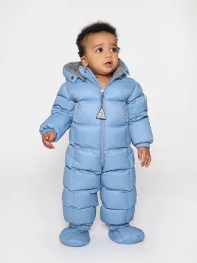 Moncler Enfant Baby Down Padded New Jean Snowsuit