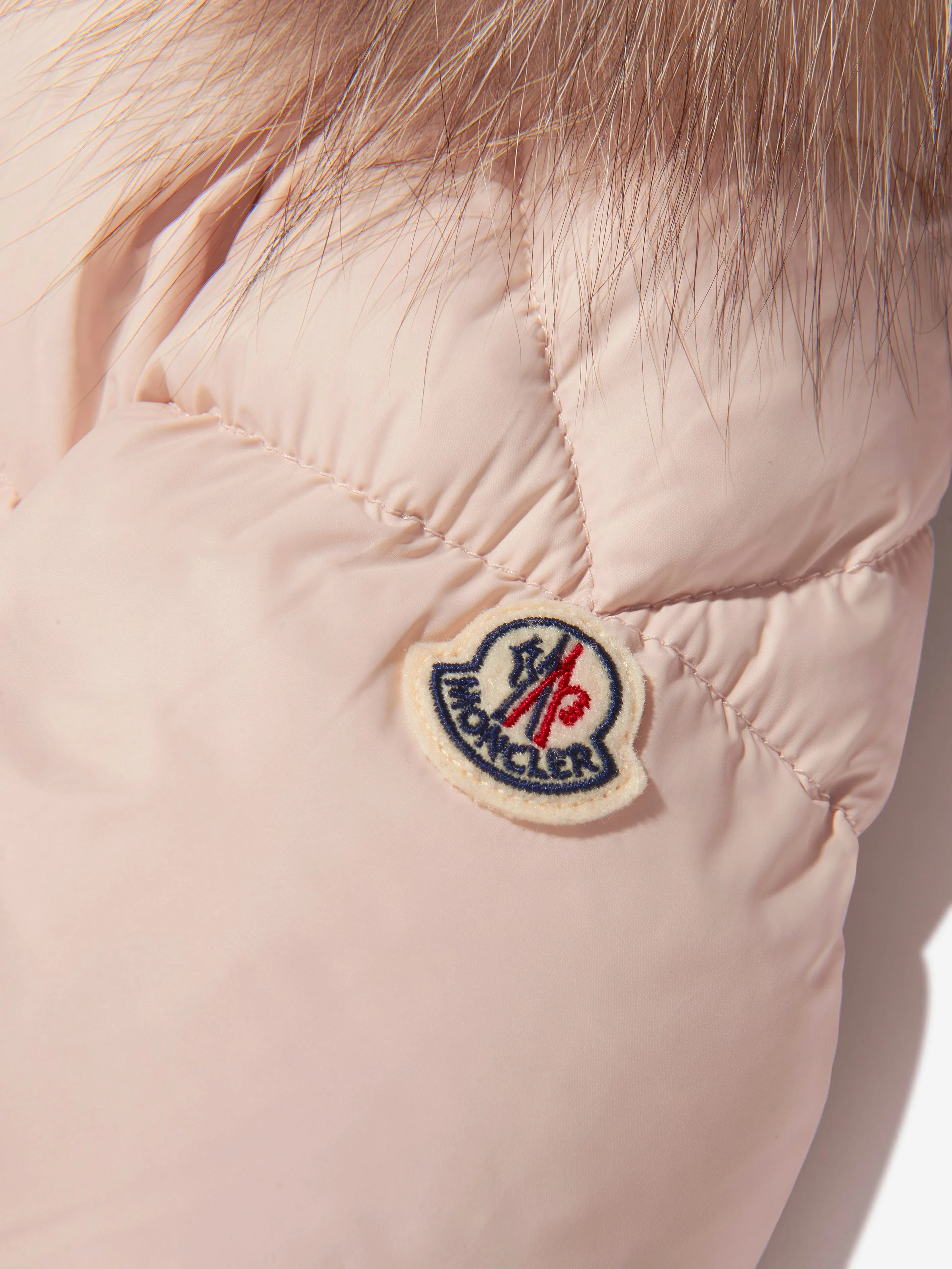 Moncler Enfant Baby Girls Down Padded New Jean Snowsuit