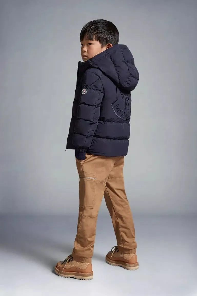 Moncler Enfant Boys Down Padded Eric Jacket in Navy