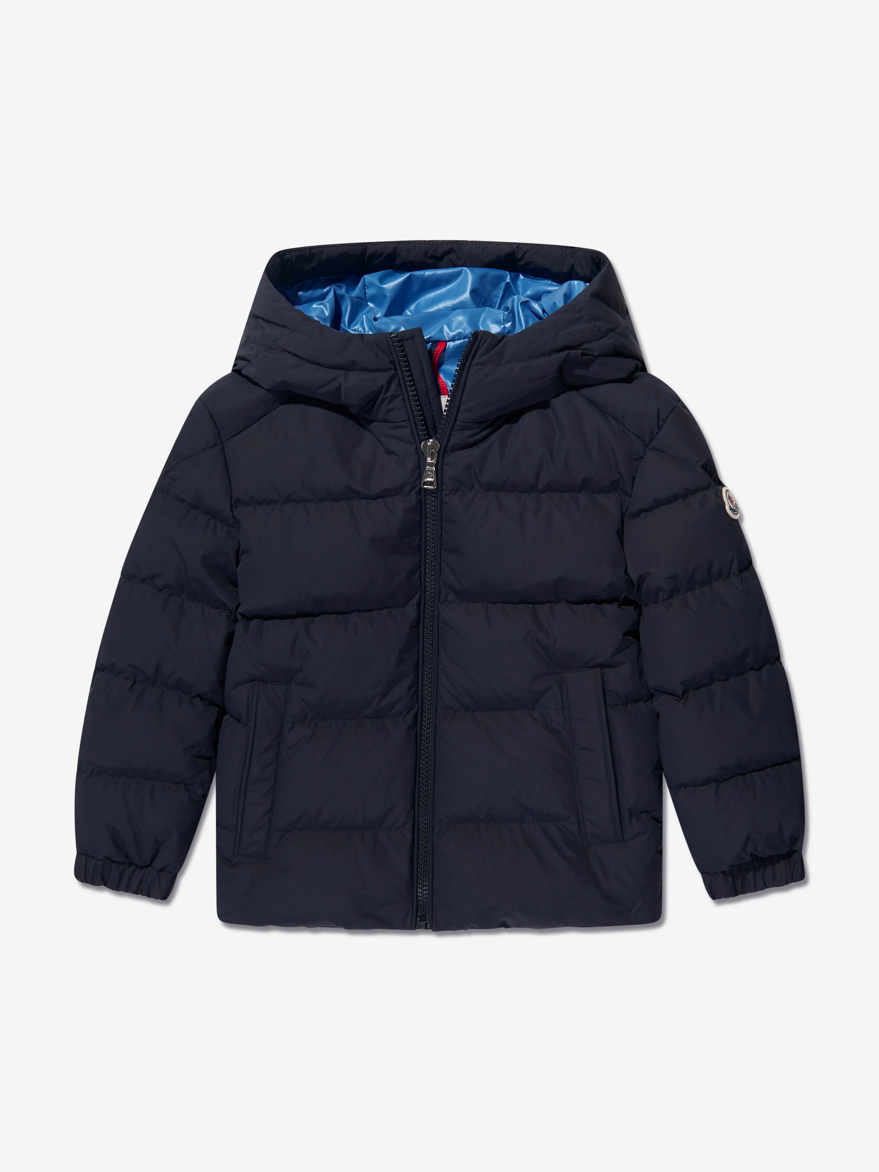 Moncler Enfant Boys Down Padded Eric Jacket in Navy