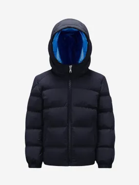 Moncler Enfant Boys Down Padded Eric Jacket in Navy