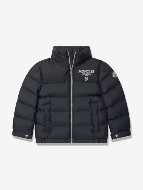Moncler Enfant Boys Down Padded Joe Jacket in Navy