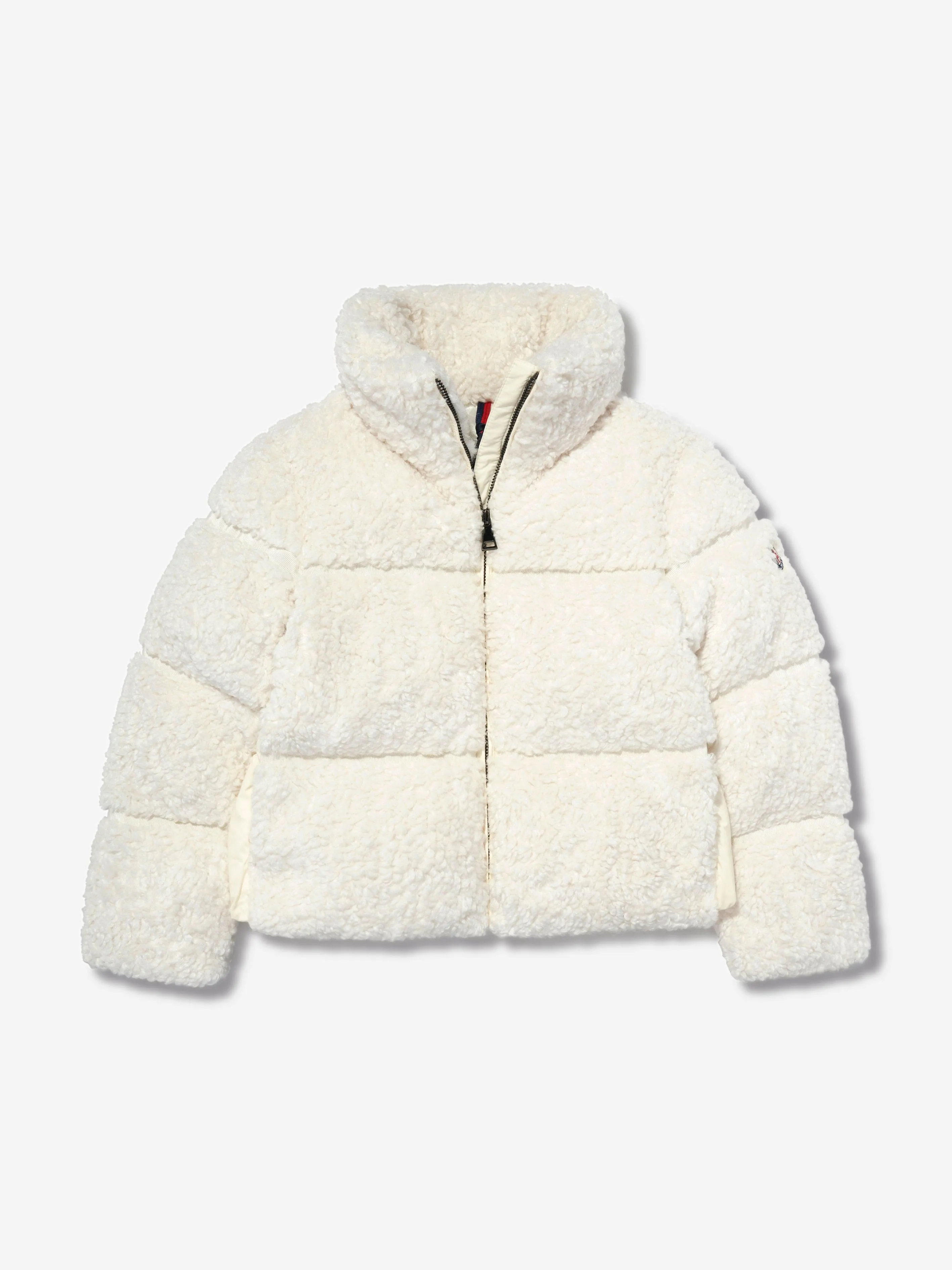 Moncler Enfant Girls Down Padded Segura Jacket in White