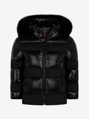 Moncler Enfant Moncler Girls Down Padded Ginny Jacket
