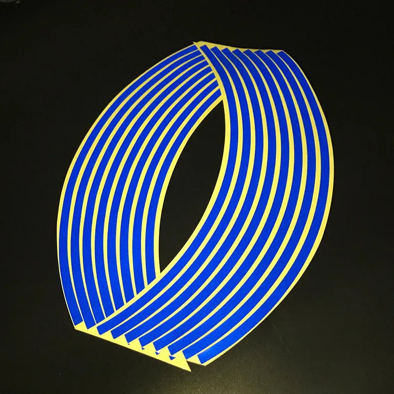 Motorcycle 12 - inch Reflective Wheel Sticker Wheel Ring