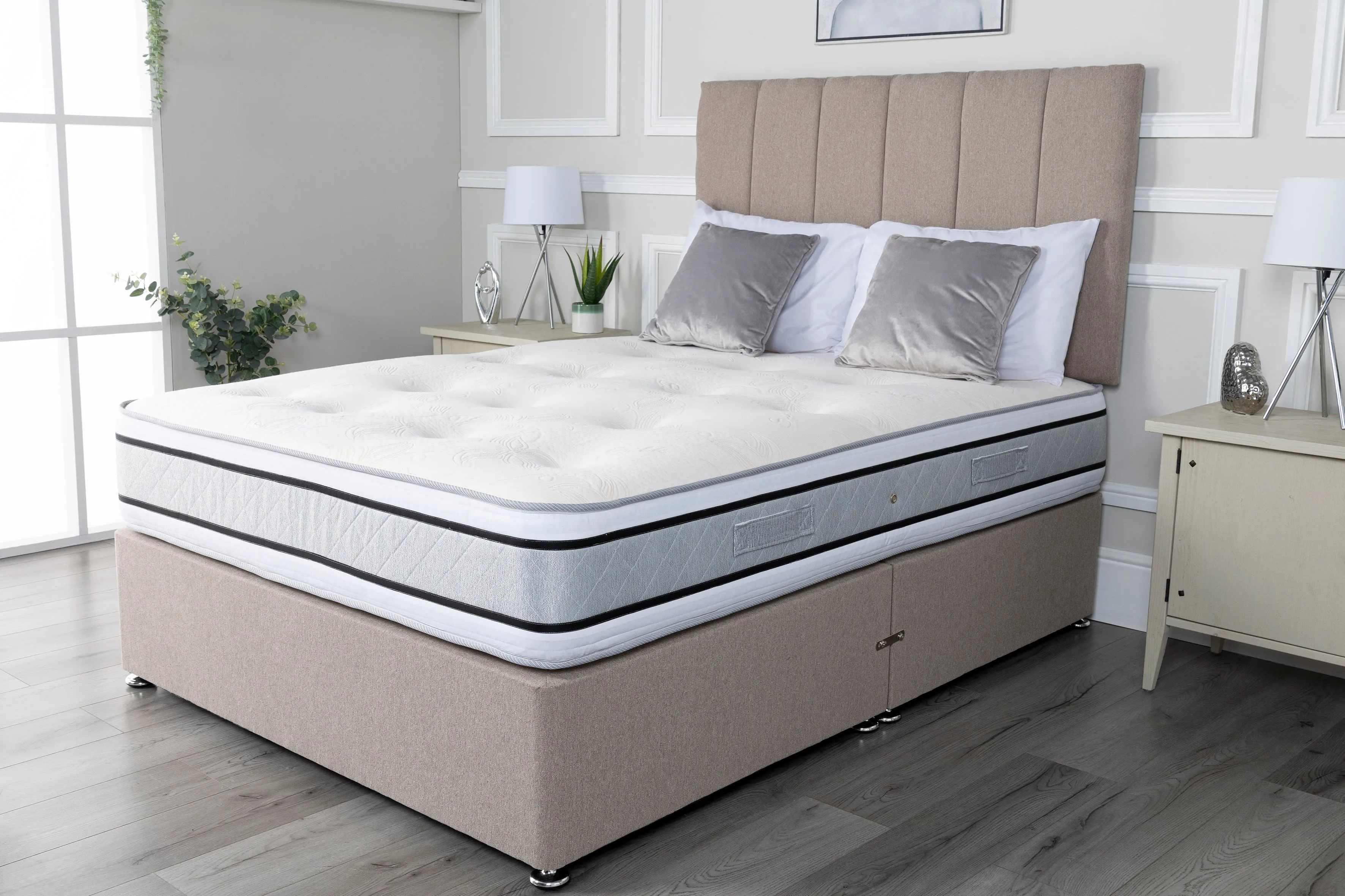 Myer Adams Memory Pocket Silk Divan Bed