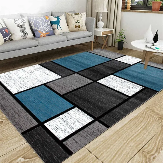 Non-slip Rectangle Carpet For Home