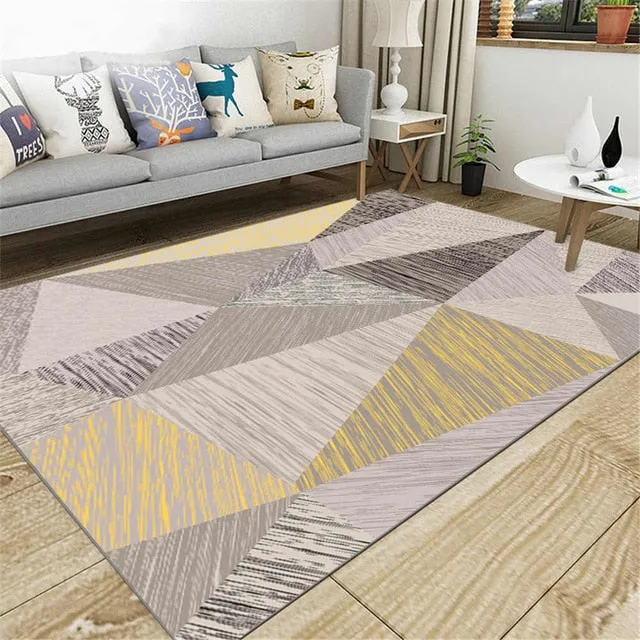 Non-slip Rectangle Carpet For Home