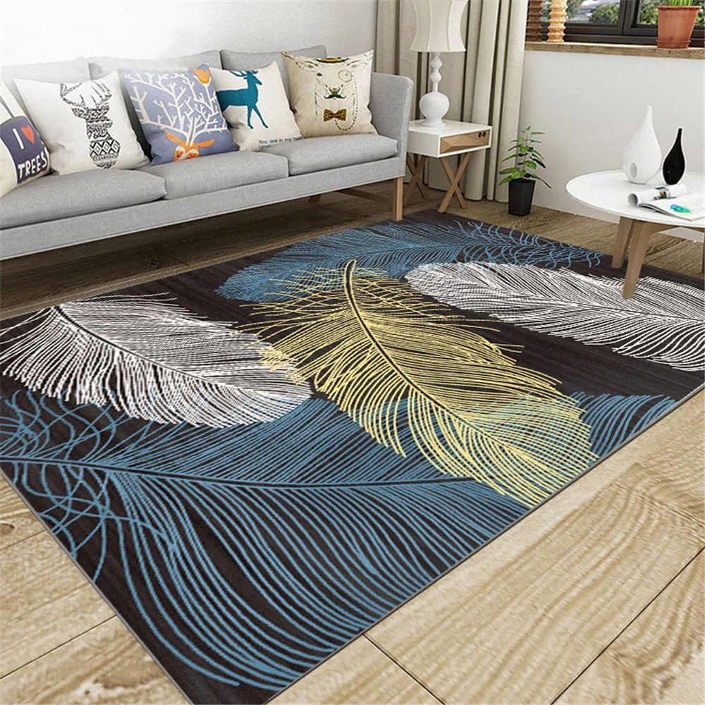 Non-slip Rectangle Carpet For Home
