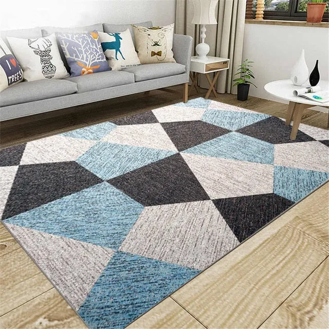 Non-slip Rectangle Carpet For Home
