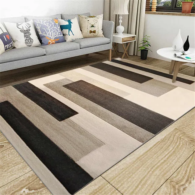 Non-slip Rectangle Carpet For Home