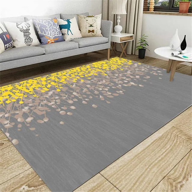 Non-slip Rectangle Carpet For Home