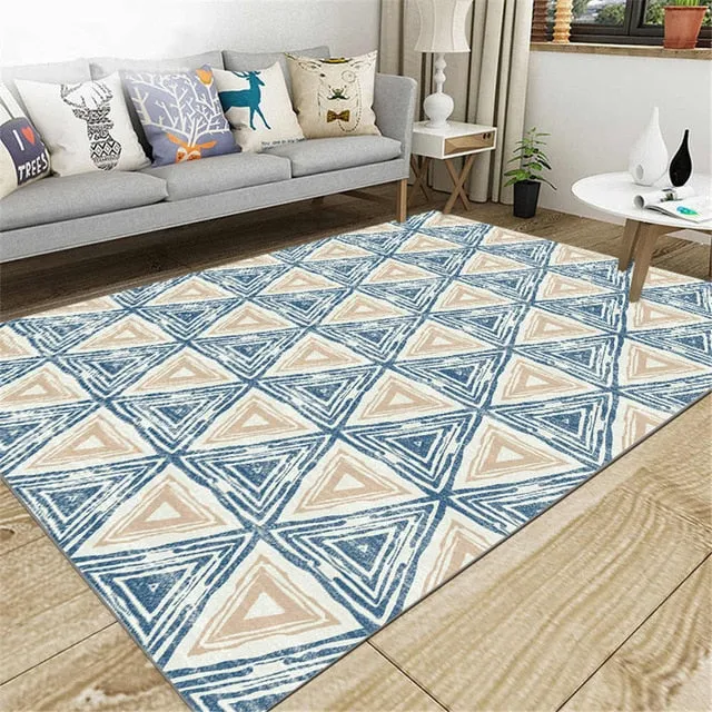 Non-slip Rectangle Carpet For Home