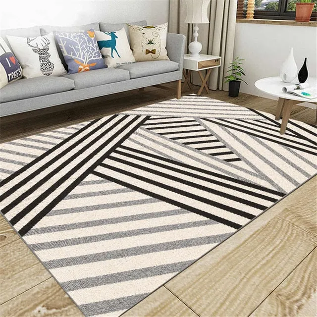 Non-slip Rectangle Carpet For Home
