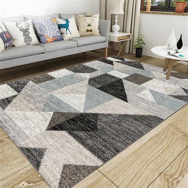 Non-slip Rectangle Carpet For Home